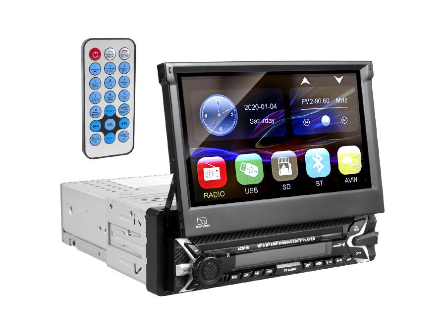 Audiocore AC9100 radio Car Digital Black, Red