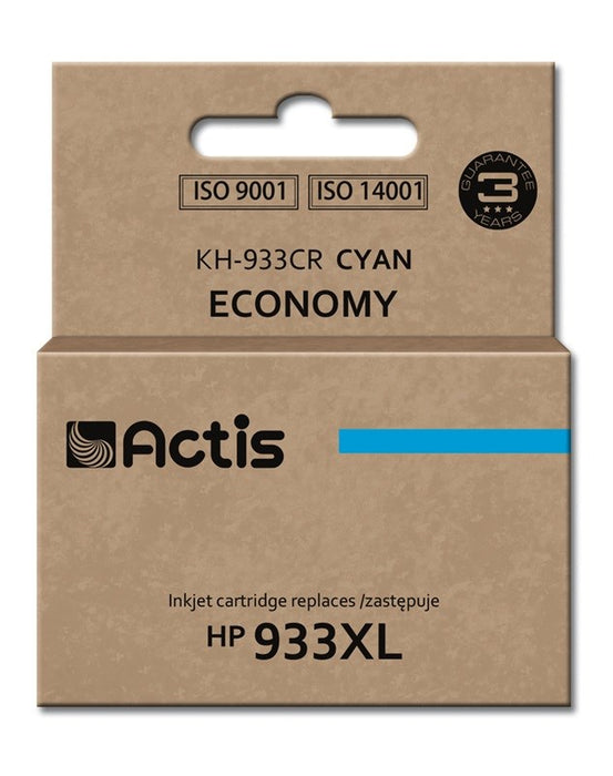 Actis KH-933CR Ink (replacement HP 933XL CN054AE; Standard; 13 ml; cyan)