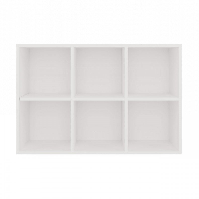 MALAX MINI 2X3 WHITE BOOKCASE