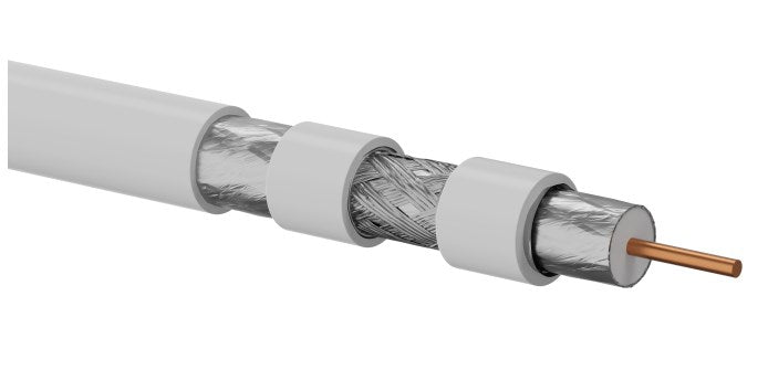 Alantec Coaxial cable RG6, B2ca, LSOH trishield 75 ohm