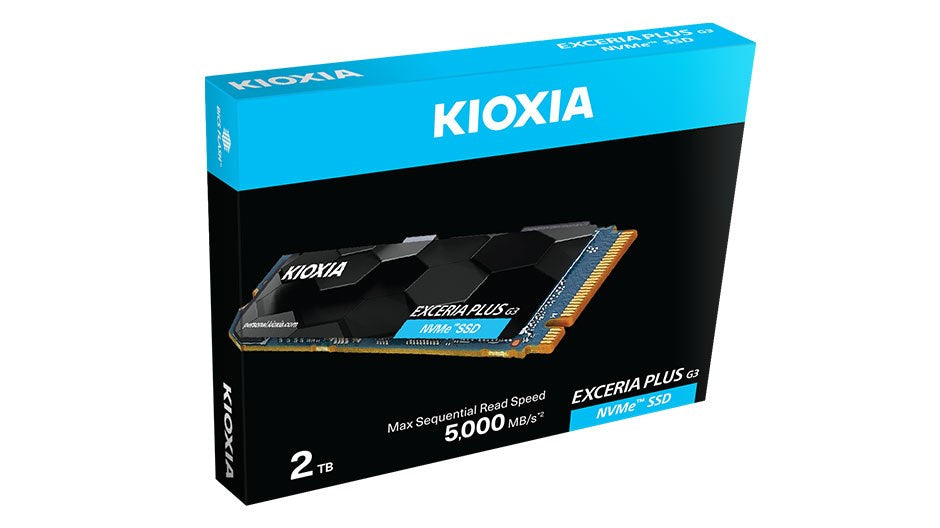 Kioxia Exceria Plus G3 2 TB M.2 PCI Express 4.0 NVMe BiCS FLASH TLC