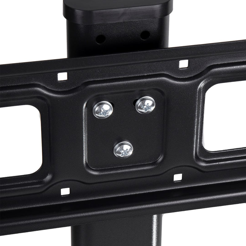 Maclean MC-450 Support TV universel pour meuble TV max. 40kg, VESA max. 400x400 32-65" Socle en verre trempé, réglable en hauteur sur 3 niveaux