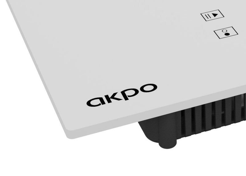 AKPO PIA 6802 WHITE Induktionskochfeld - 2 Kochfelder