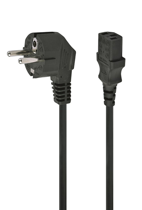 Gembird PC-186-VDE-3M power cord with VDE approval 3 meter Black