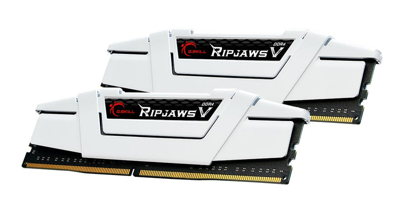 G.SKILL RIPJAWSV DDR4 2X16GB 3200MHZ CL16 XMP2 WHITE