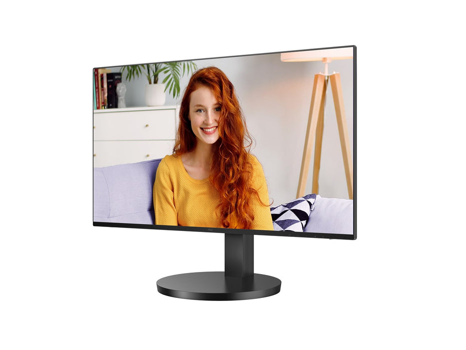 AOC Basic-line 24B3CF2 - LED monitor - 24" (23.8" viewable) - 1920 x 1080 Full HD (1080p) @ 100 Hz - IPS - 250 cd/m  - 1300:1 - 1 ms - HDMI, USB-C - s