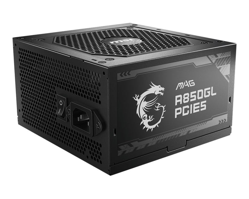 MSI MAG A850GL PCIE5 Netzteil 850 W 20+4-Pin ATX ATX Schwarz