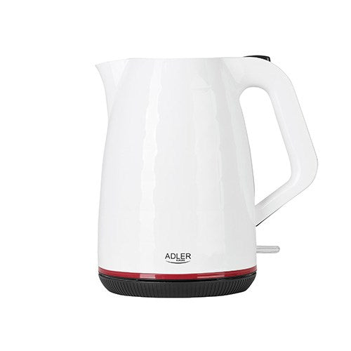 Adler AD 1277 W Wasserkocher 1,7 L 2200 W Weiß