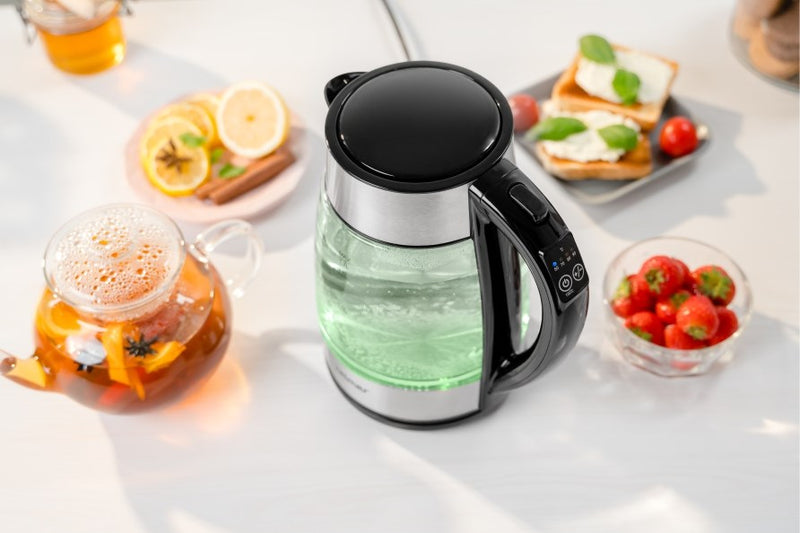 Zelmer ZCK8026 electric kettle 1.7 L 2200 W Black, Transparent