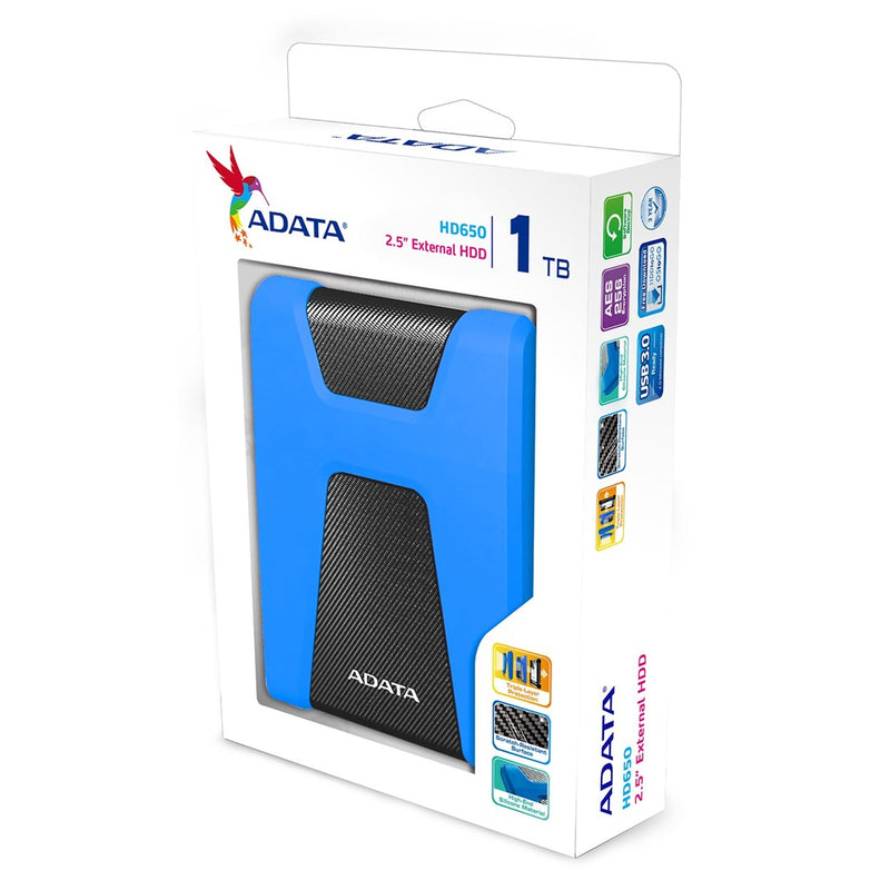 ADATA HD650 externe Festplatte 1000 GB Blau
