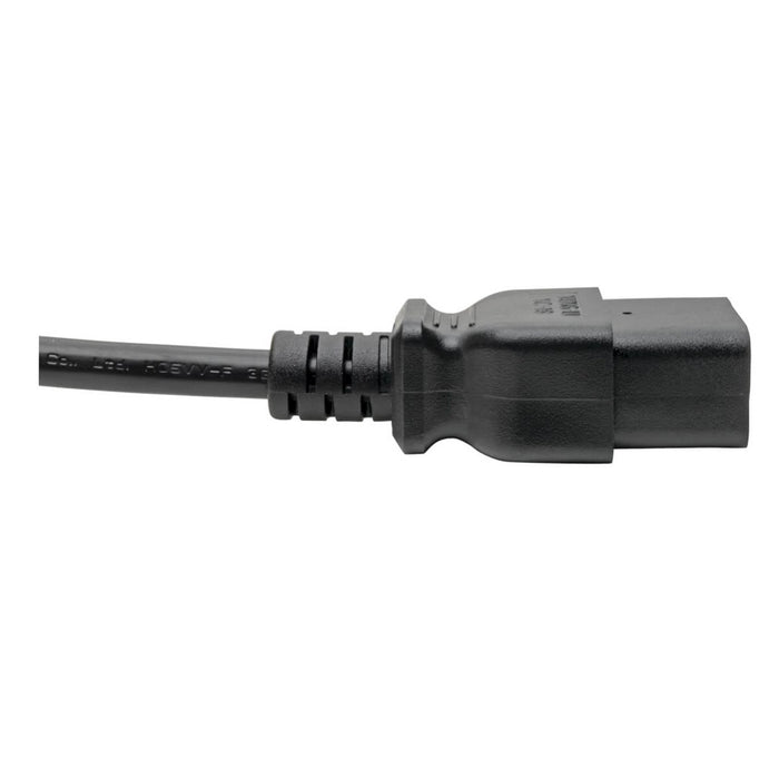 Tripp Lite P070-010 IEC 309 to C19, Heavy-Duty Extension Cord - 16A, 250V, 16 AWG, 10 ft. (3.05 m), Black