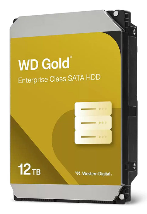 WD Gold WD122KRYZ - hard drive - Enterprise - 12 TB - SATA 6Gb/s