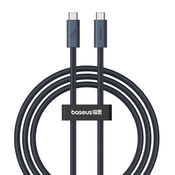 Baseus USB C to USB C data cable 1 m 240 W Black
