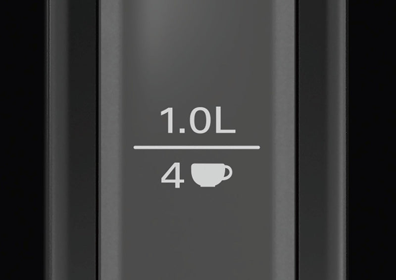 Wasserkocher DesignLine TWK3P423 (schwarz,1,7 Liter)
