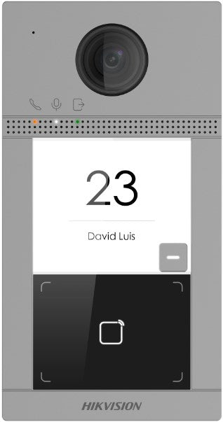 Hikvision DS-KV8113-WME1(C) 1 Button Metal Villa Door Station