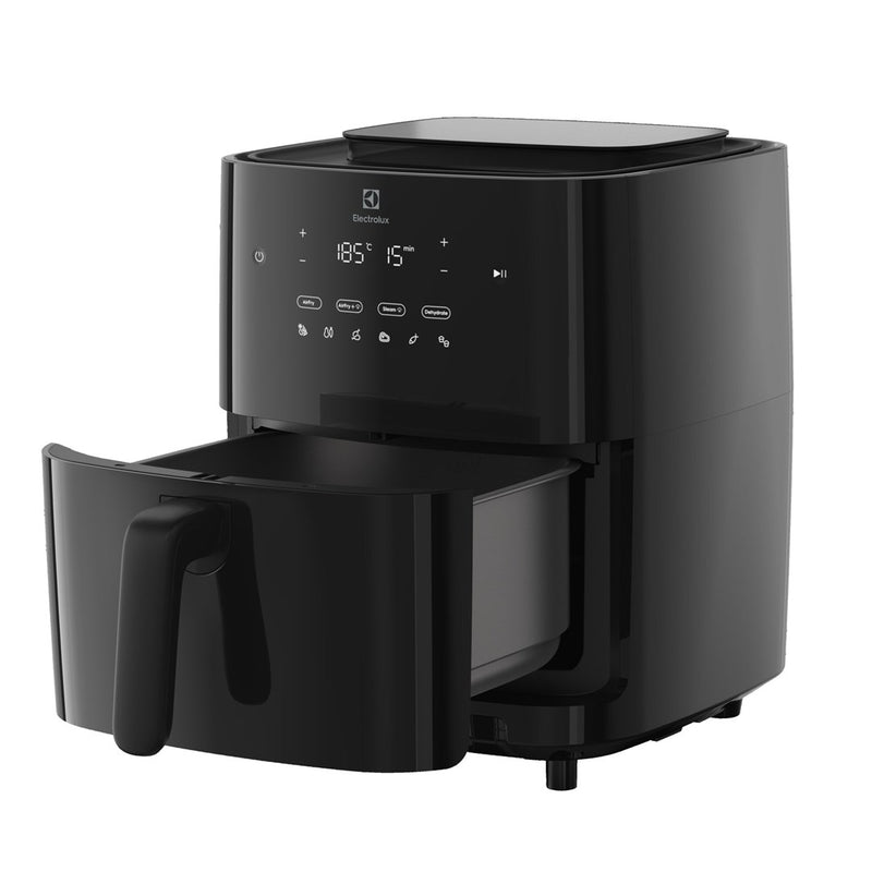 Electrolux EAF7SB Einzeln 6.9 L Standgerät 1700 W Heißluftfritteuse Schwarz