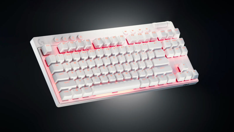 Logitech G PRO X TKL keyboard Gaming RF Wireless + Bluetooth QWERTY US International Magenta