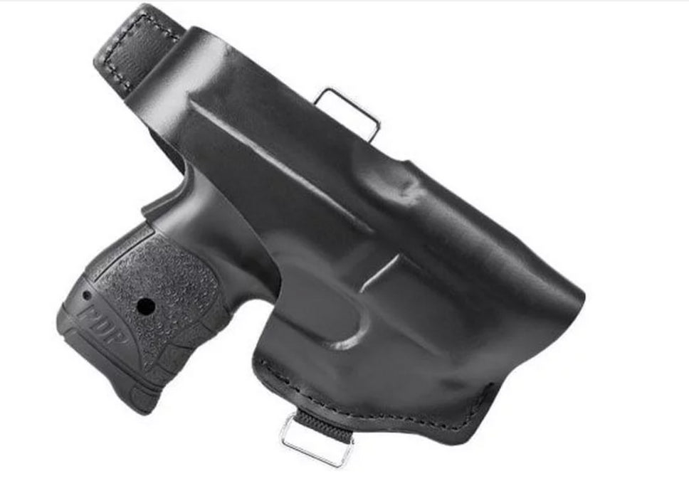 Leather holster for Walther PGS gas pistol
