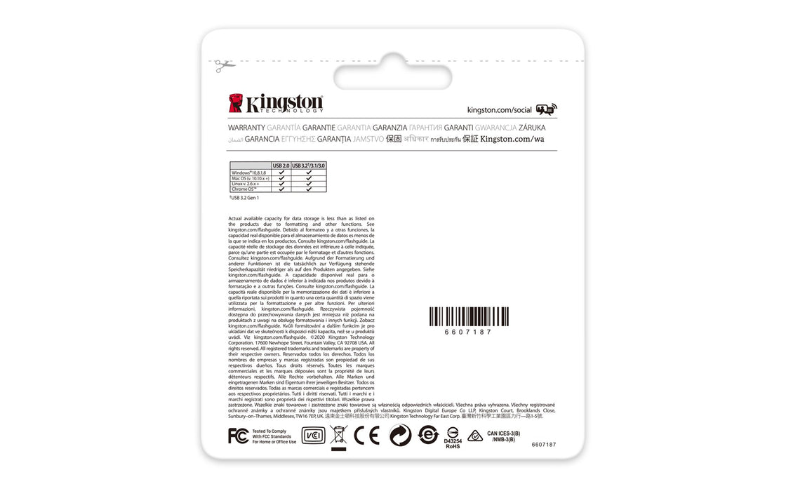 Kingston Technology DataTraveler 128GB Kyson USB Flash Drive