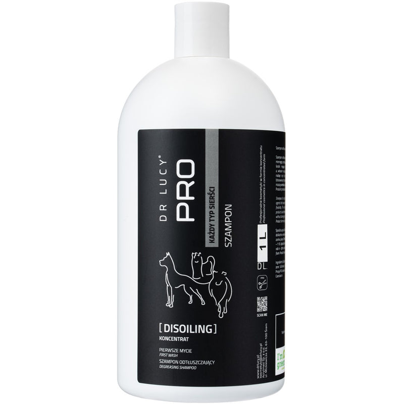 DR LUCY Pro Disoiling – dog shampoo – 1l