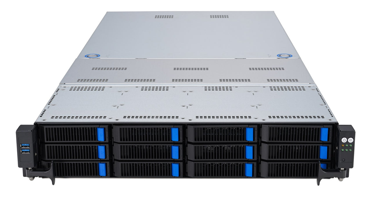 ASUS RS720A-E12-RS12 Socket SP5 Rack (2U) Grey