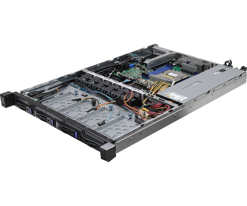 Asrock 1U4L-GENOA/2T Server-Barebone AMD SoC LGA 6096 Rack (1U) Grau