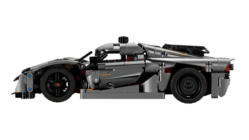 LEGO Technic Koenigsegg Jesko Absolut Supersportwagen in Grau 42173