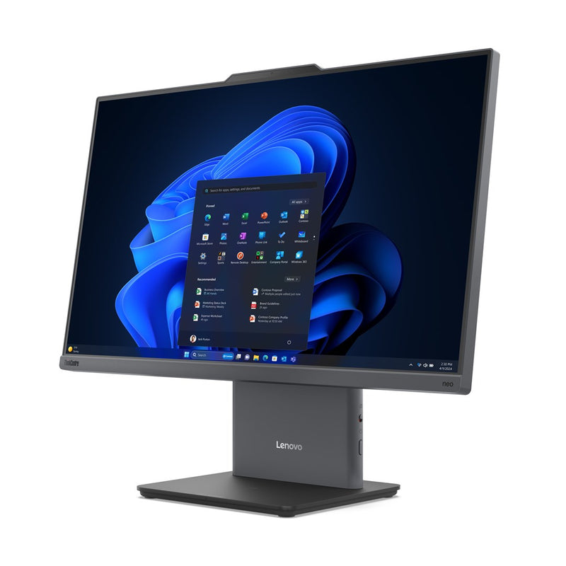 Lenovo ThinkCentre neo 50a 24 Gen 5 Intel Core 5 210H 60.5 cm (23.8") 1920 x 1080 pixels Touchscreen All-in-One PC 16 GB DDR5-SDRAM 512 GB SSD Windows
