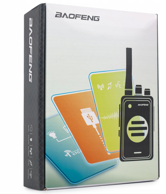 Walkie-Talkie Baofeng BF-T25E Red, 2 pieces