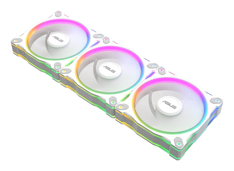 "120mm ASUS PRIME MR120 FAN ARGB WHITE 3IN1"