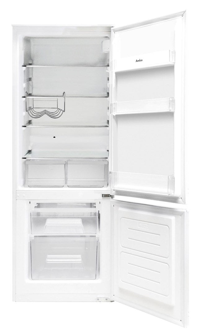 Amica BK2265.4i(E) 212-litre built-in fridge-freezer, White