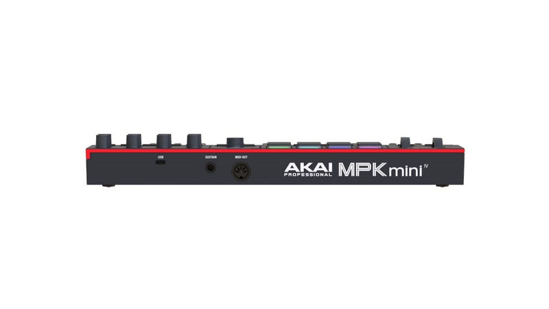 AKAI MPK Mini MK4 - Contrôleur MIDI / clavier de contrôle, noir