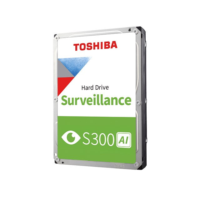 Toshiba S300 AI - Hard drive - Surveillance - 10 TB - internal - 3.5" - SATA 6Gb/s - 7200 rpm - buffer: 512 MB