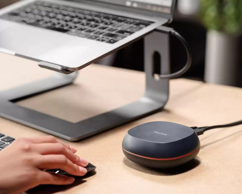 SanDisk Desk Drive - SSD - 4 TB - external (portable) - USB 3.2 Gen 2 (USB-C connector)