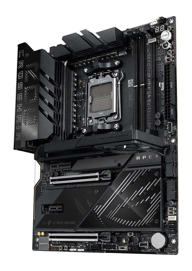 ASUS ROG CROSSHAIR X870E APEX - Motherboard - ATX - Socket AM5 - AMD X870E Chipset - USB4, USB-C 3.2 Gen2, USB 3.2 Gen 2, USB 3.2 Gen 1, USB-C 3.2 Gen