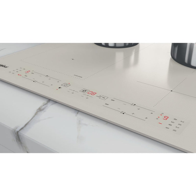 Whirlpool WLB6860NE/S Silver Built-in Zone induction hob 4 zone(s)