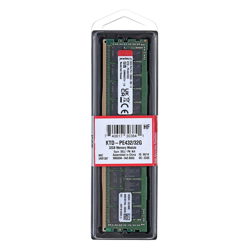 Kingston 32 GB reg. ECC DDR4-2933 KTD-PE432/32G