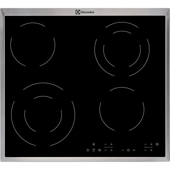 Electrolux EHF6342XOK Kochfeld Schwarz Einbau Keramik 4 Zonen