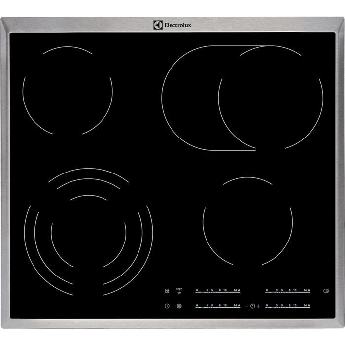 Electrolux EHF46547XK Schwarz Einbaukeramik 4 Zone(n)