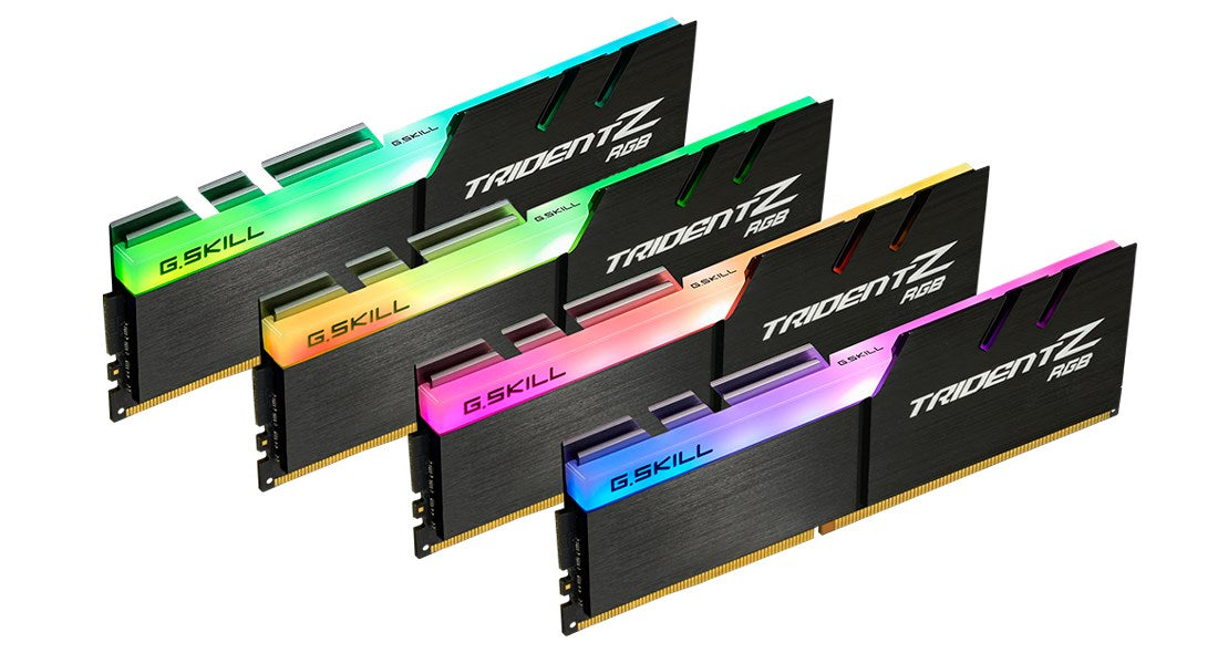 G.Skill Trident Z RGB F4-3600C16Q-128GTZR memory module 128 GB 4 x 32 GB DDR4 288-pin DIMM