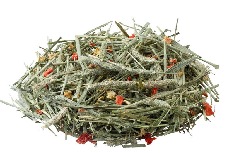 VERSELE-LAGA Nature Timothy Hay - carrot and pumpkin - food for rodents and rabbits - 500g