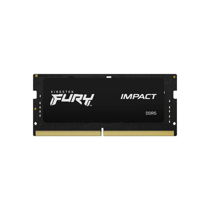 Kingston FURY Impact - DDR5 - module - 16 GB - SO-DIMM 262-pin - 2800 MHz / PC5-44800 - CL40 - 1.1 V - unbuffered - on-die ECC
