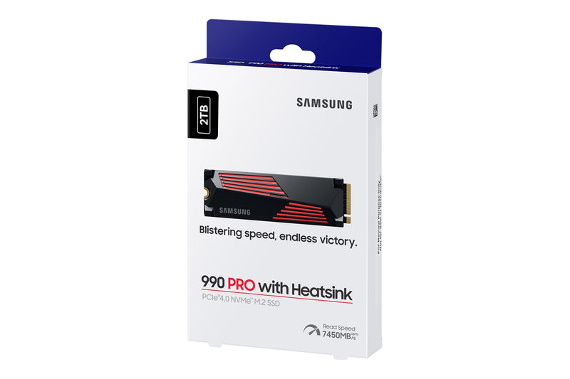 "M.2 2TB Samsung 990 PRO Heatsink NVMe PCIe 4.0 x 4 retail"