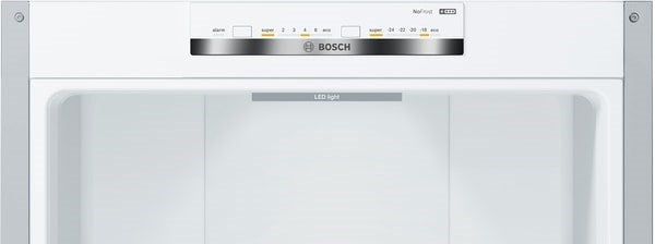 Bosch Serie 4 KGN39VIEB Kühl-Gefrier-Kombination Freistehend 368 L E Edelstahl