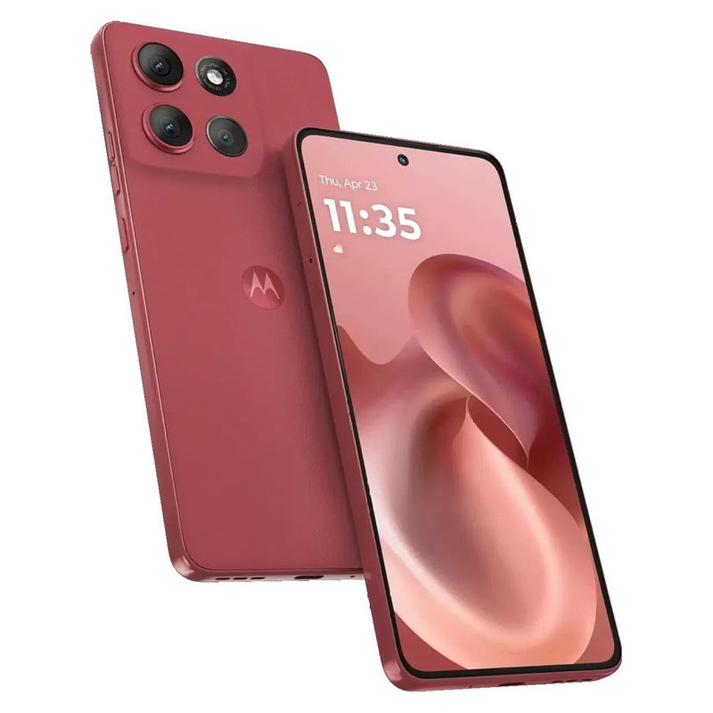 Motorola Moto G86 Power 5G 12/256 GB smartphone in Pantone Chrysanthemum (pink)