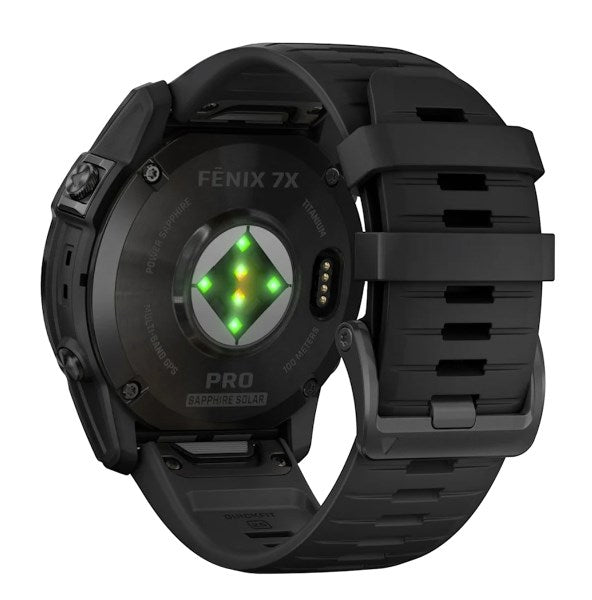 Garmin fenix 7X Pro 3.56 cm (1.4") MIP 51 mm Digital 280 x 280 pixels Touchscreen Black Wi-Fi GPS (satellite)