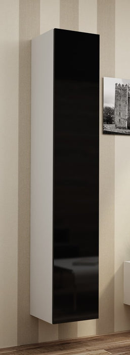Cama Living room cabinet set VIGO NEW 13 white/black gloss