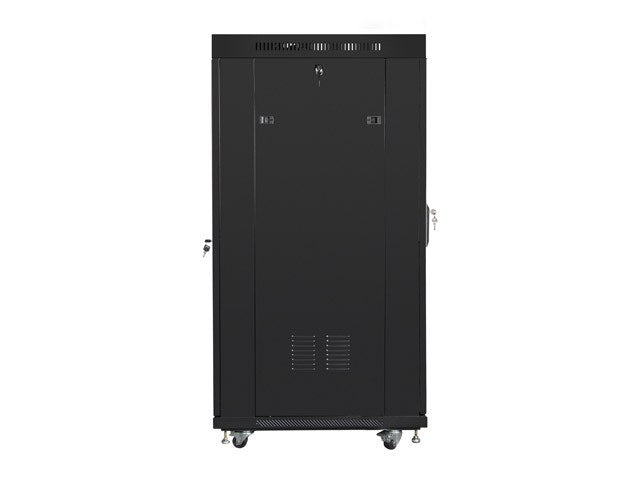 Lanberg FF01-8027-12BL rack cabinet 27U Freestanding rack Black