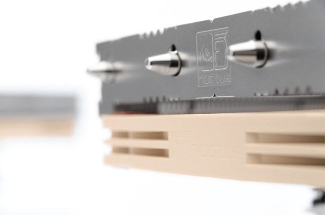 Noctua NH-L12S computer cooling component Processor Cooler 12 cm Beige, Nickel