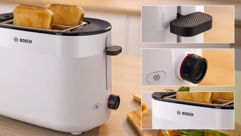 Bosch TAT2M121 Toaster 6 2 Scheibe(n) 950 W Weiß